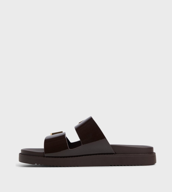 Aldo  Flat Sandals - Brown Flat Sandals
