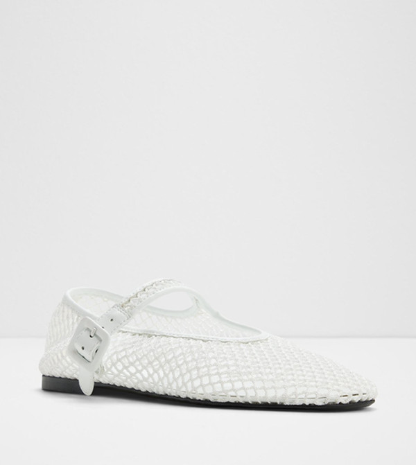 Aldo Mary Janes - White Mary Janes