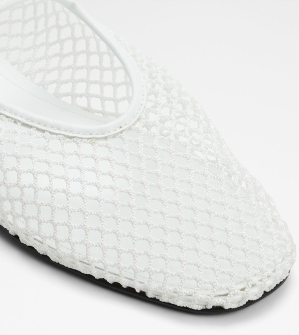 Aldo Mary Janes - White Mary Janes
