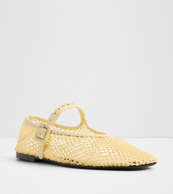 Aldo  Mary Janes - Yellow Mary Janes