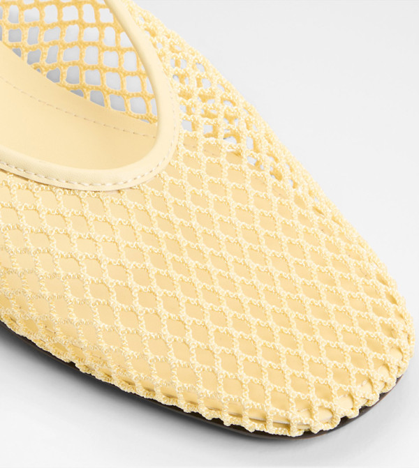 Aldo  Mary Janes - Yellow Mary Janes