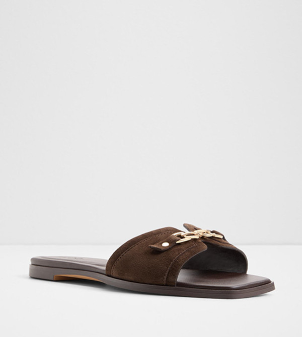 Aldo  Sandals - Brown Flat Sandals