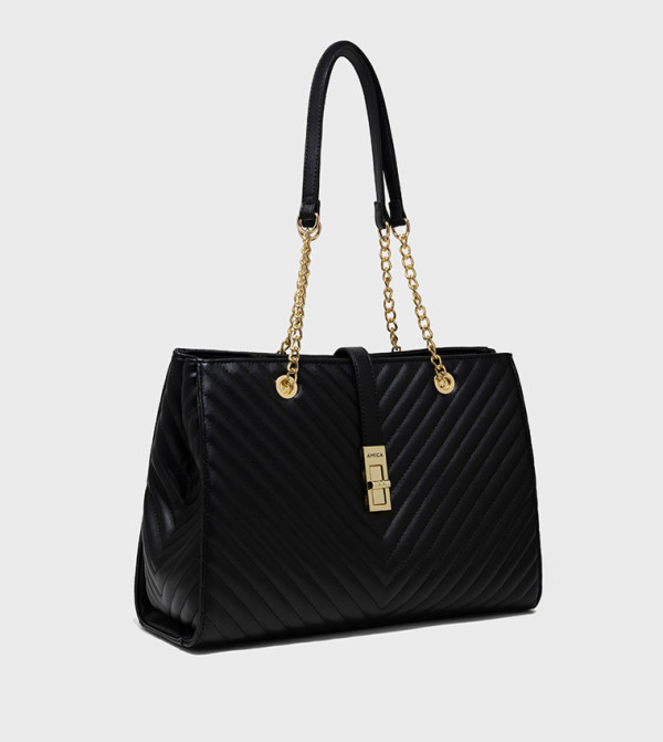 Amica  Shoulder Bags - BLACK Shoulder bags