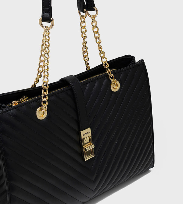 Amica  Shoulder Bags - BLACK Shoulder bags
