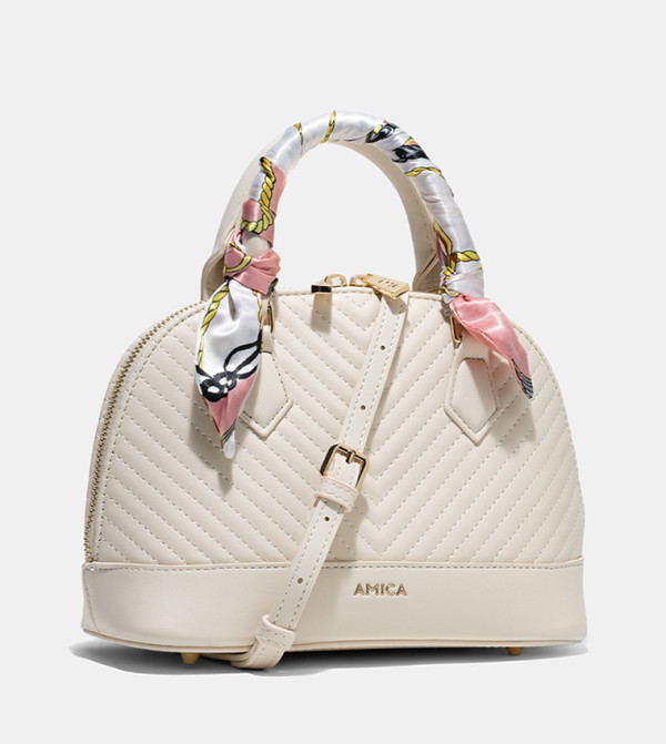 Amica Amica - Ivory Satchel Bags