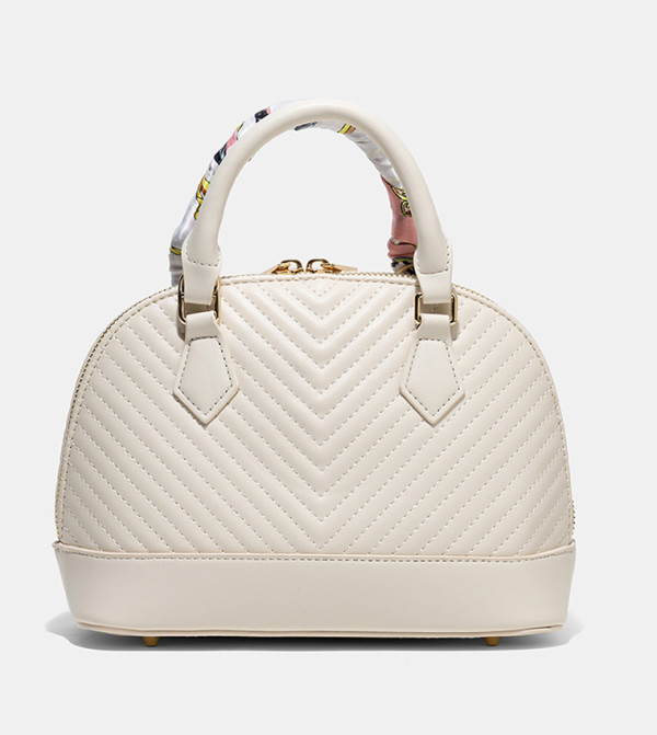 Amica Amica - Ivory Satchel Bags