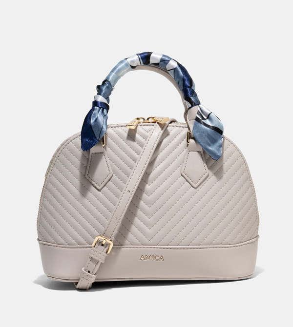 Amica Amica - Beige Satchel Bags