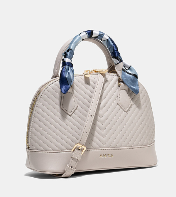 Amica Amica - Beige Satchel Bags