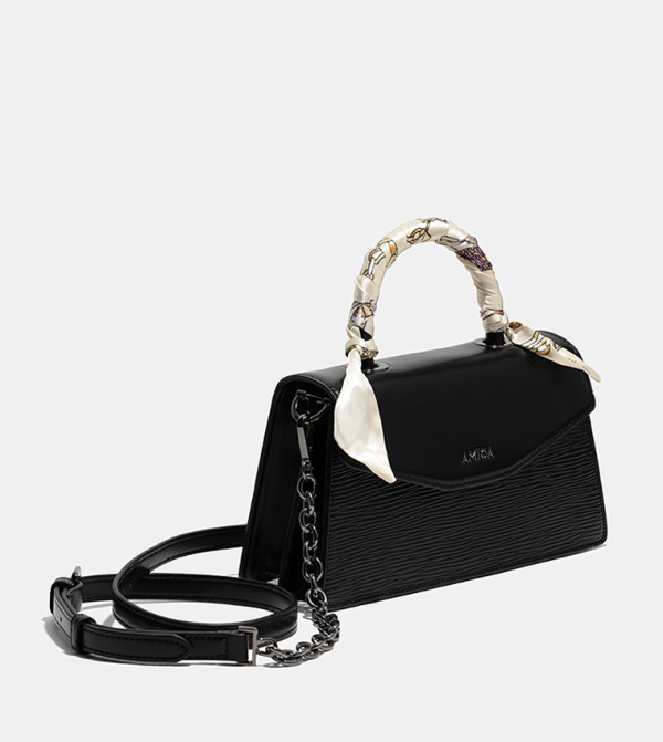 Amica Amica - BLACK Handheld Bags