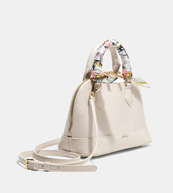 Amica  - Beige Satchel Bags
