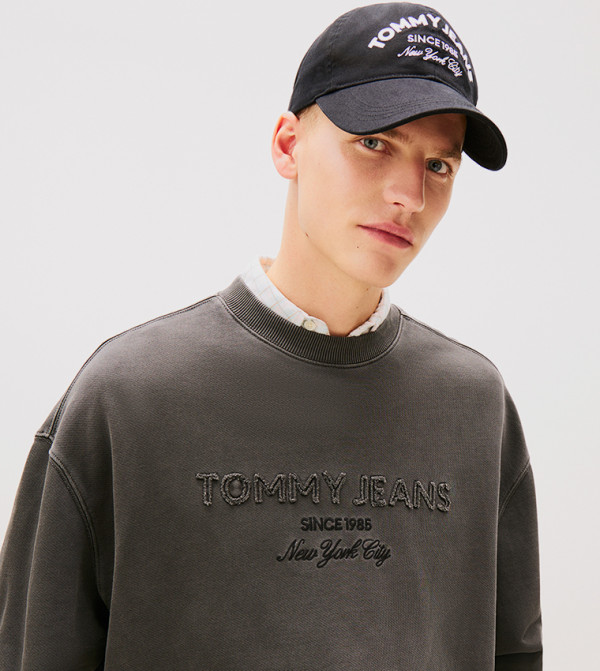 تومي جينز  كابات وقبعات - أسود Baseball Caps