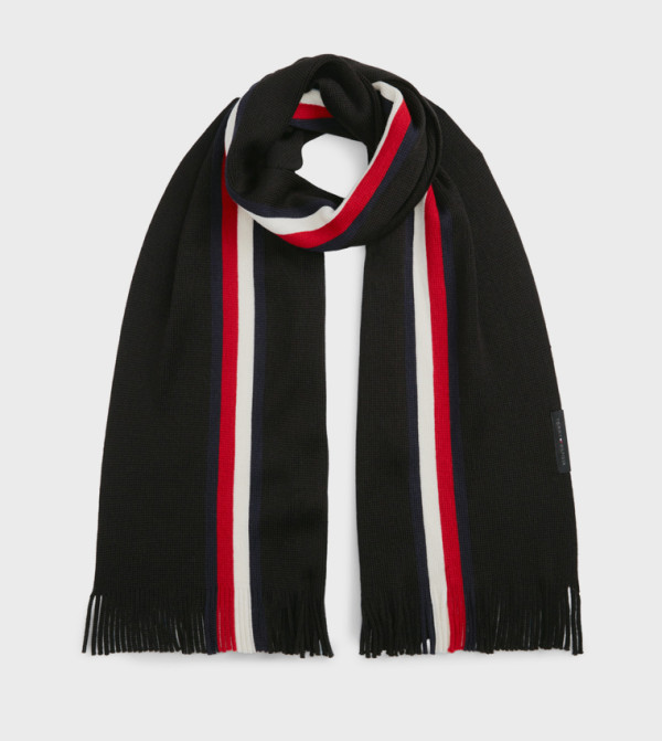 Tommy Hilfiger  Blanket Scarves - BLACK Blanket Scarves