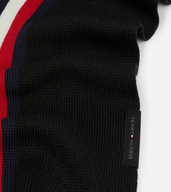 Tommy Hilfiger  Blanket Scarves - BLACK Blanket Scarves