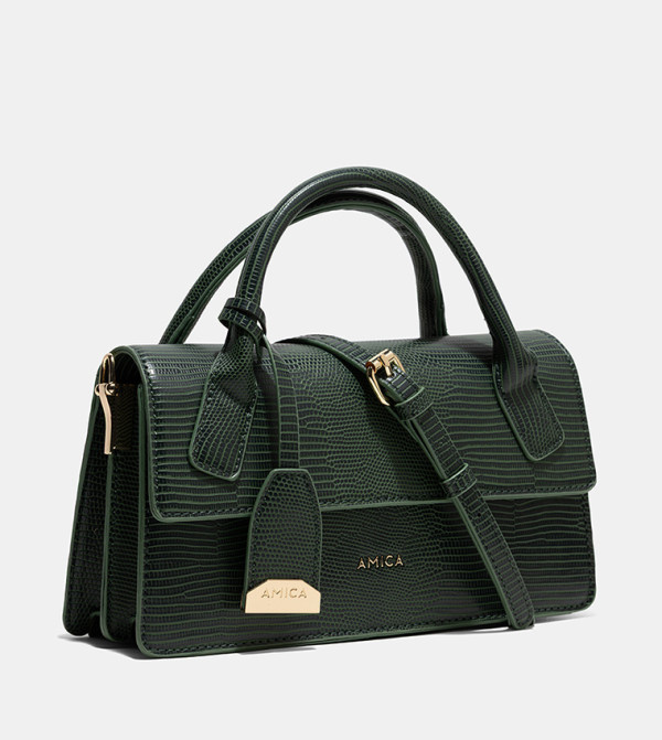 Amica Amica - Green Handheld Bags