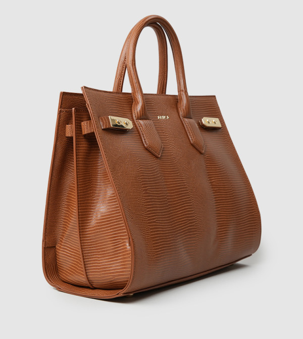 أميكا أميكا - حنطي Satchel Bag