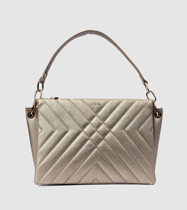 أميكا أميكا - ذهبي Shoulder Bag