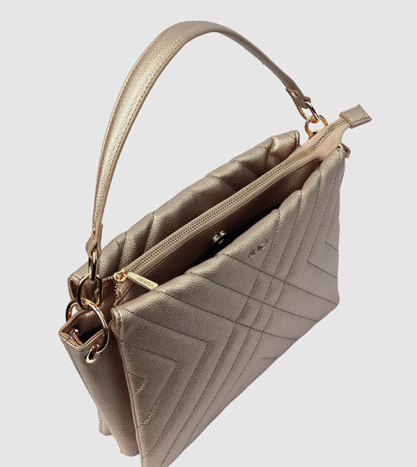 أميكا أميكا - ذهبي Shoulder Bag