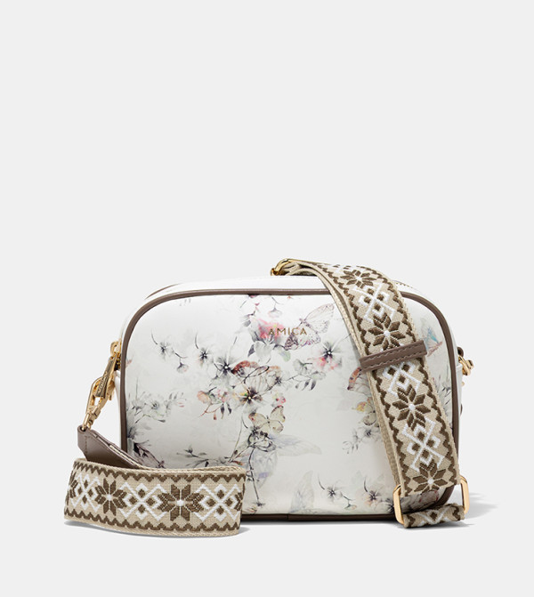 Amica Amica - White Cross Body Bags