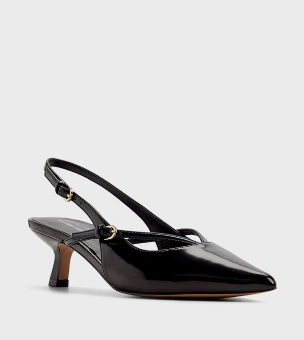Call it Spring  pump-it-up - Black Pumps