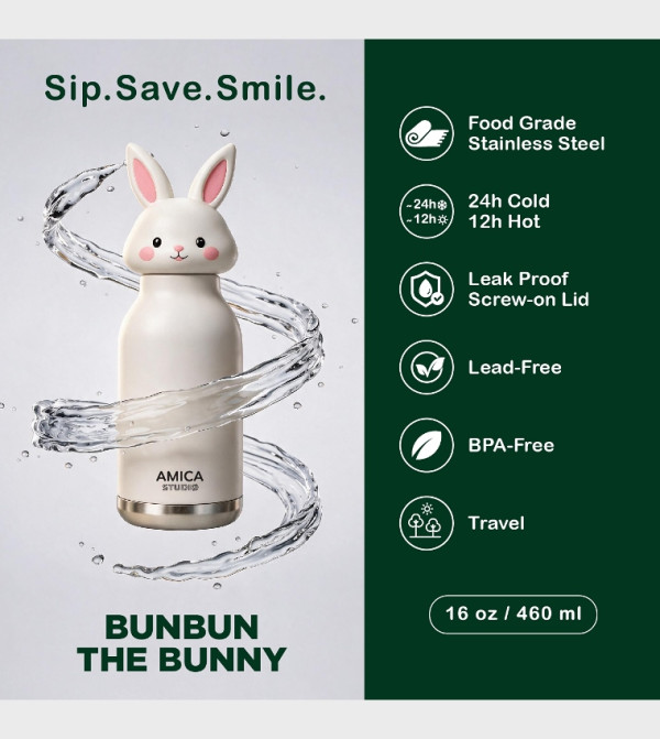 Amica Amica - White Water Bottles