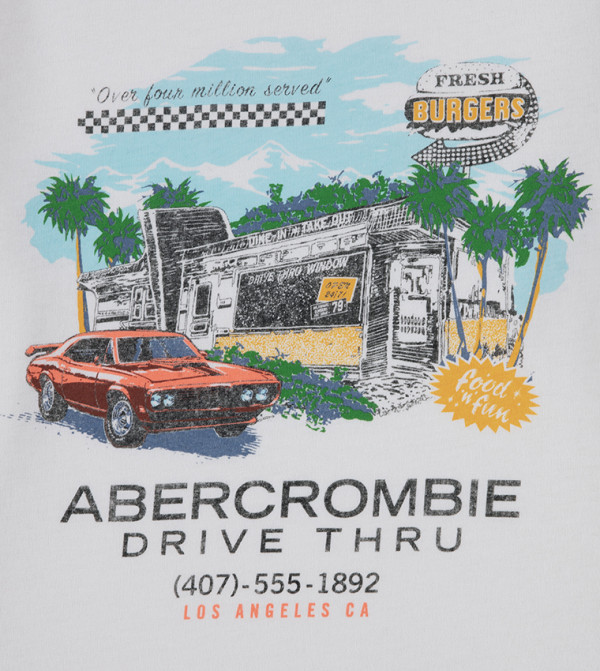 Abercrombie & Fitch built-for-play-k - White T-shirts