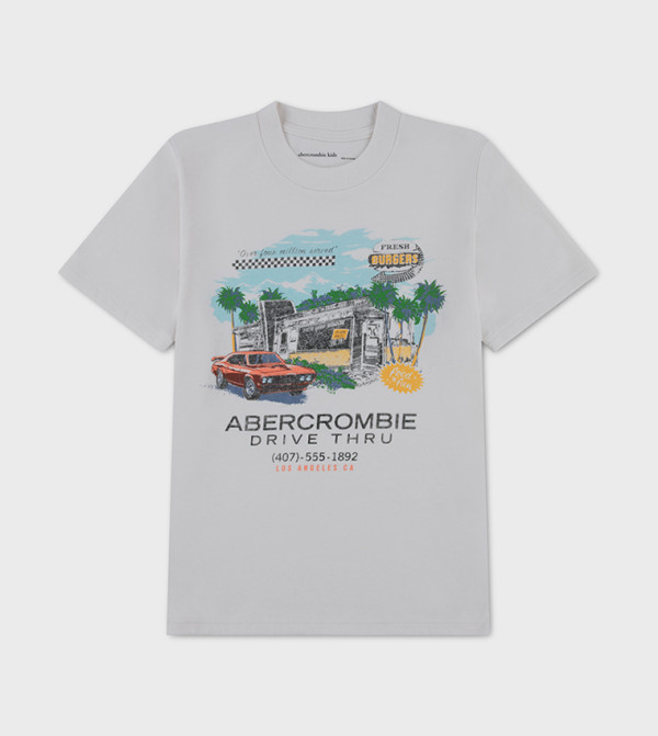 Abercrombie & Fitch built-for-play-k - White T-shirts