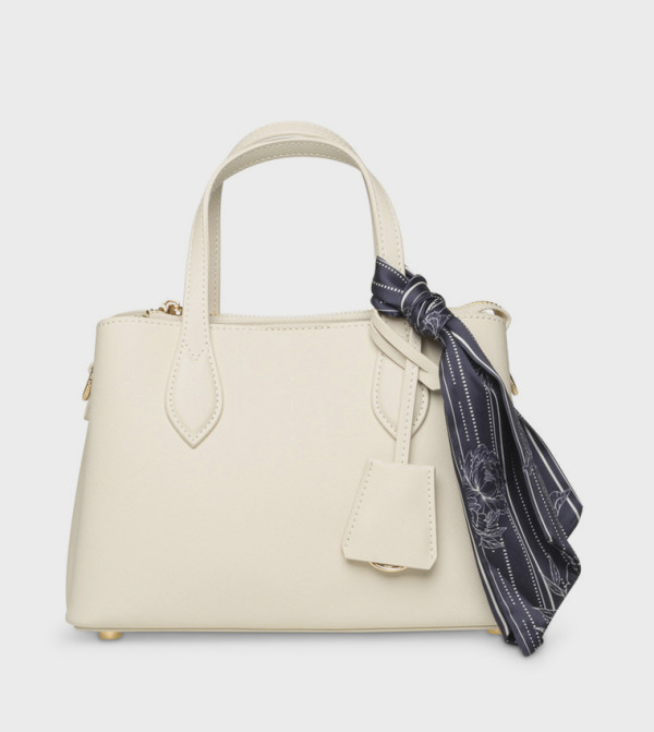 Anne Klein  Satchel Bags - Cream Satchel Bags