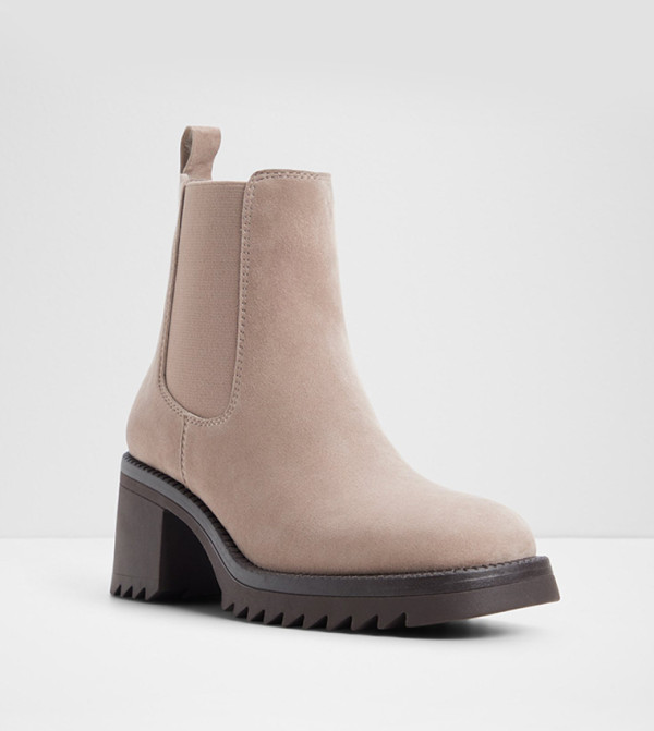 ألدو  أبوات - بيج Ankle length Boots