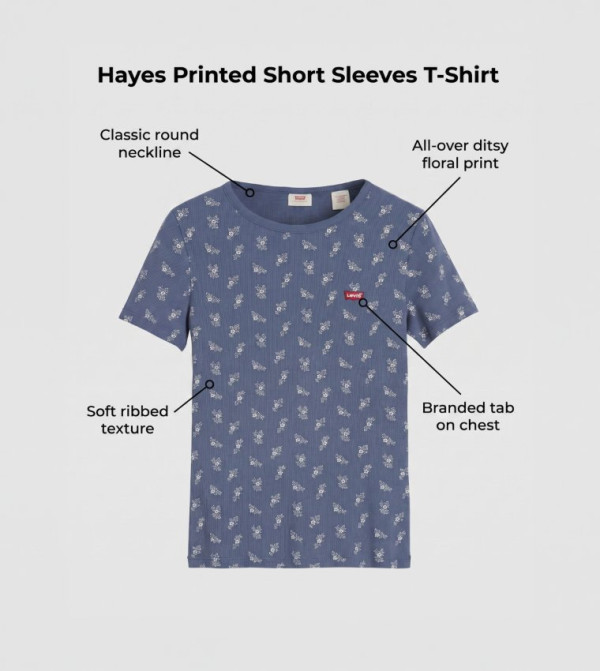ليفايز ليفايز - أزرق Short Sleeve T-Shirts