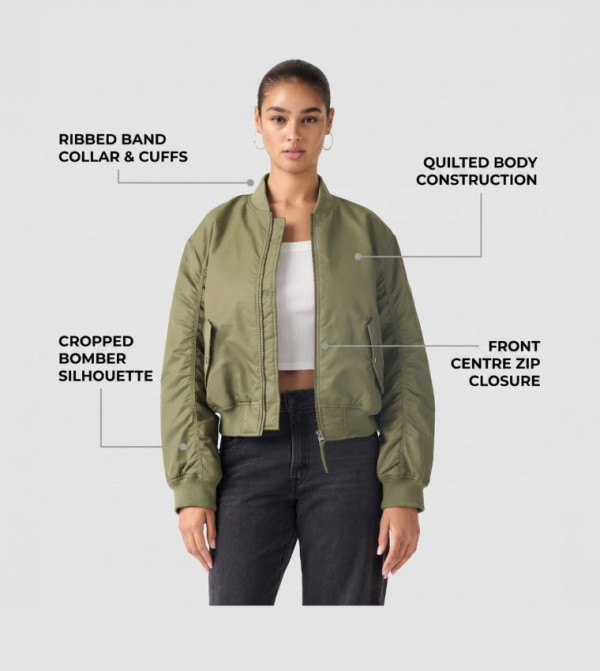 Levi's  Casual Jackets - Green Casual Jackets
