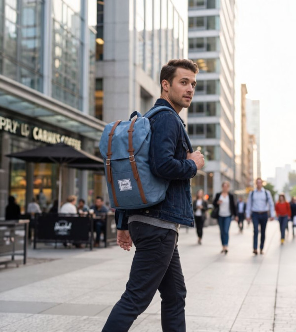 Herschel HERSCHEL - Blue Backpacks