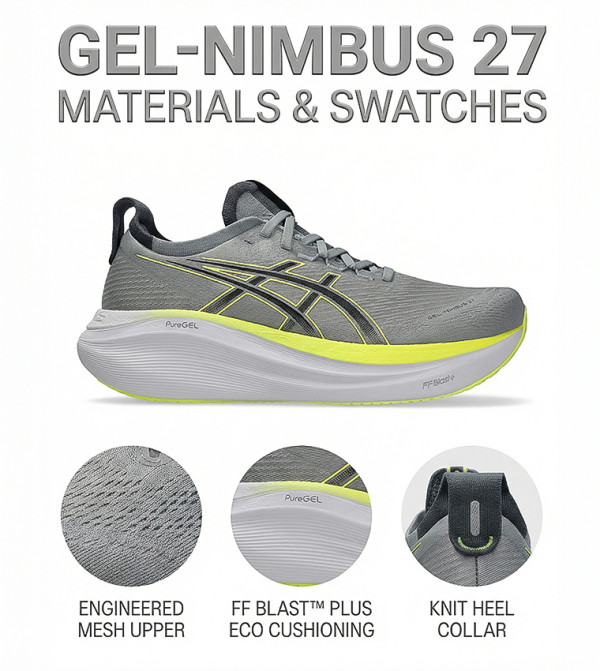 Asics Asics - Grey Running Shoes