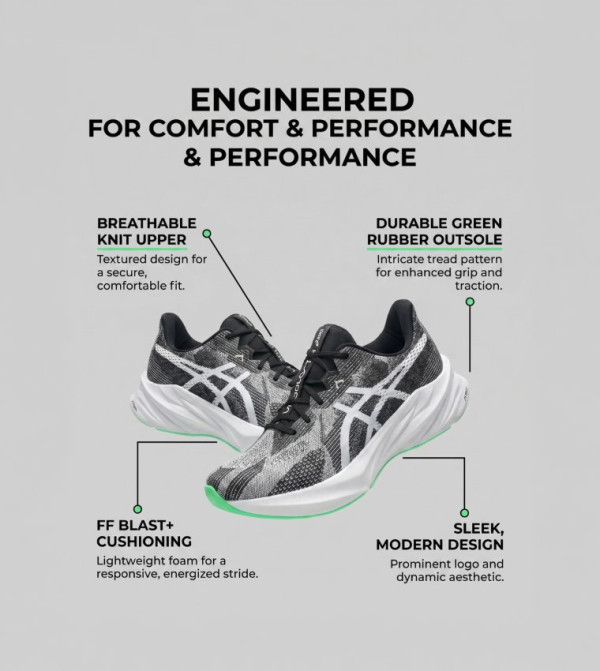 Asics Asics - Black Running Shoes