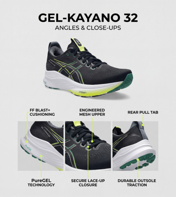 Asics Asics - Black Running Shoes