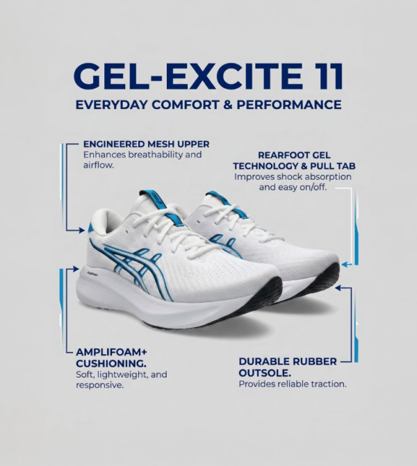 Asics Asics - White Running Shoes