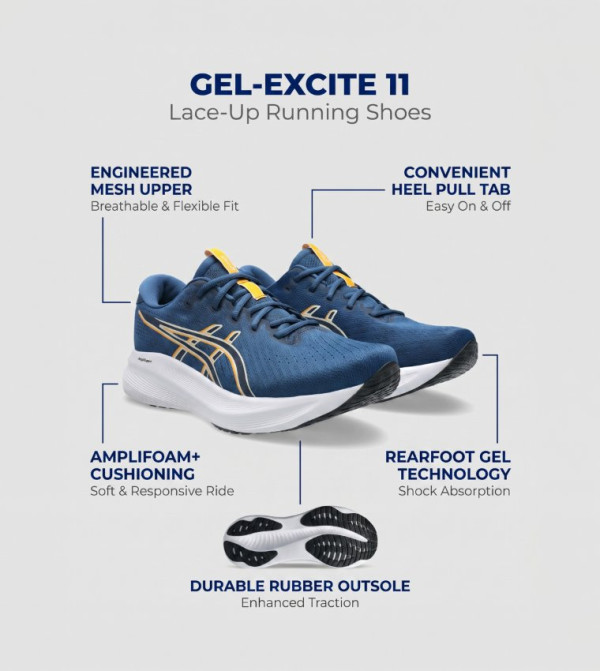 Asics Asics - Blue Running Shoes