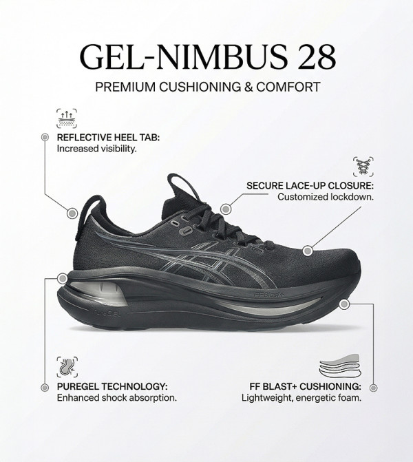 Asics Asics - Black Running Shoes