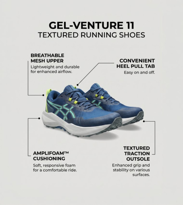 Asics Asics - Blue Running Shoes