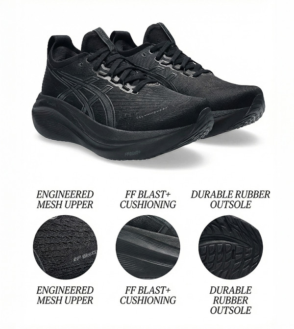 Asics Asics - Black Running Shoes