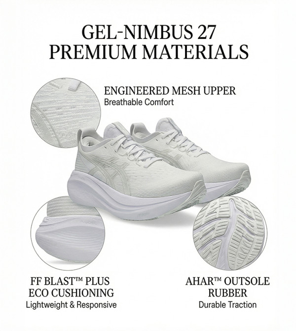 Asics Asics - White Running Shoes