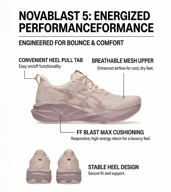 Asics Asics - Pink Running Shoes