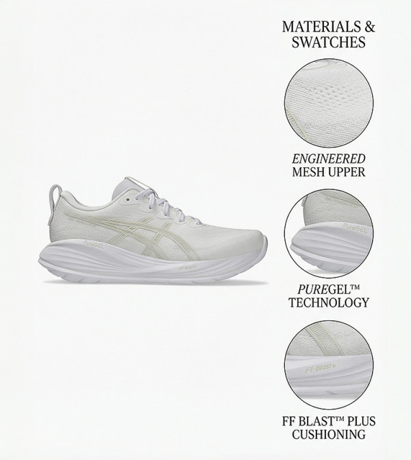 Asics Asics - White Running Shoes