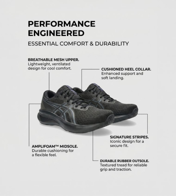 Asics Asics - Black Running Shoes