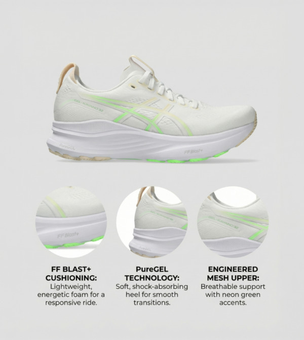 Asics Asics - White Running Shoes