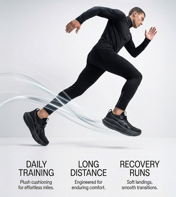 Asics Asics - Black Running Shoes