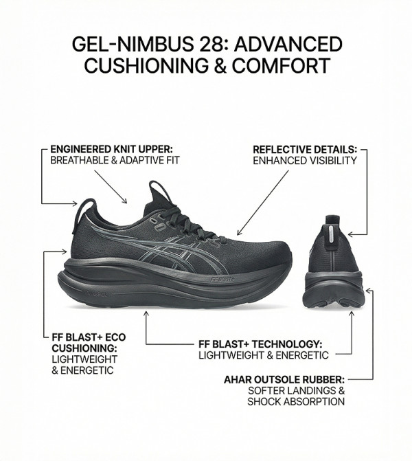 Asics Asics - Black Running Shoes