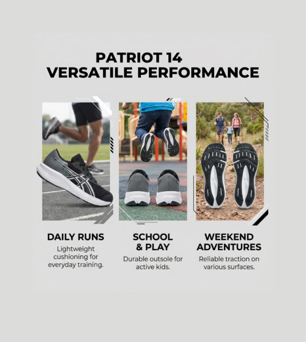 Asics  Sports Shoes - Black Running & Training