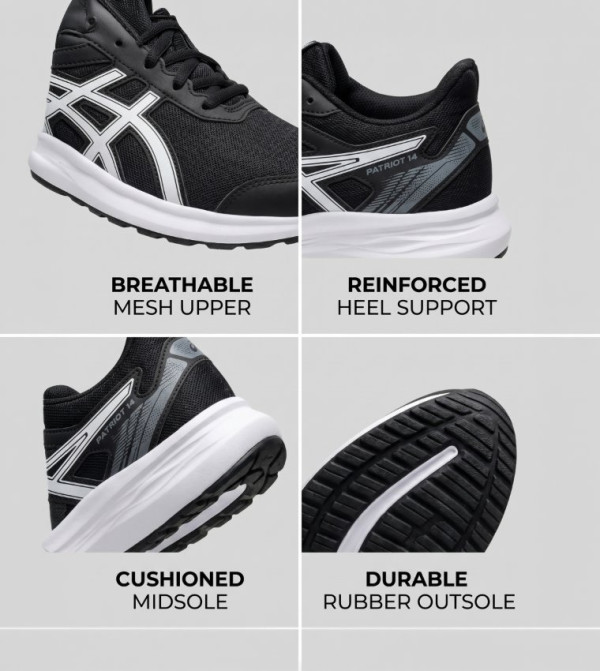 Asics  Sports Shoes - Black Running & Training