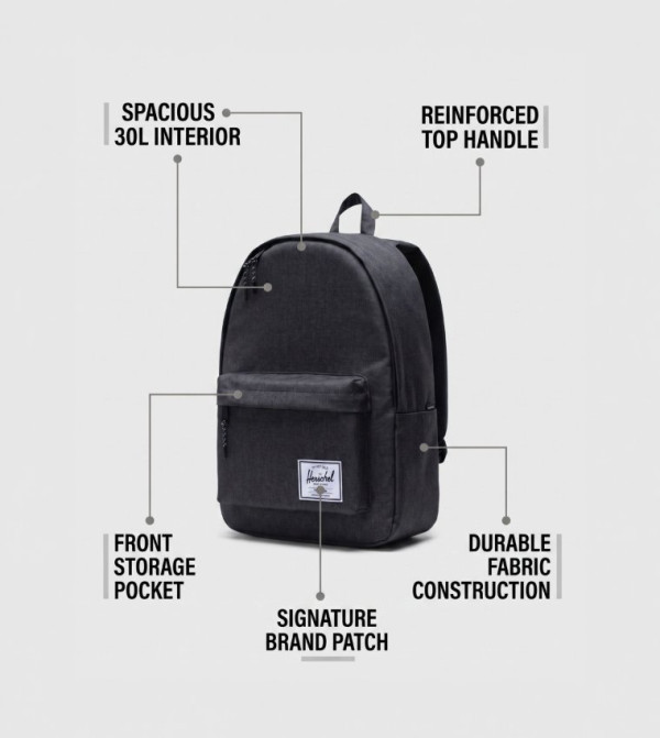 Herschel Backpacks - Black Backpacks