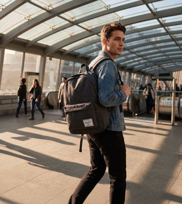 Herschel Backpacks - Black Backpacks